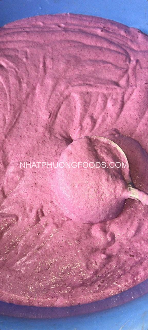 grated purple yams 2